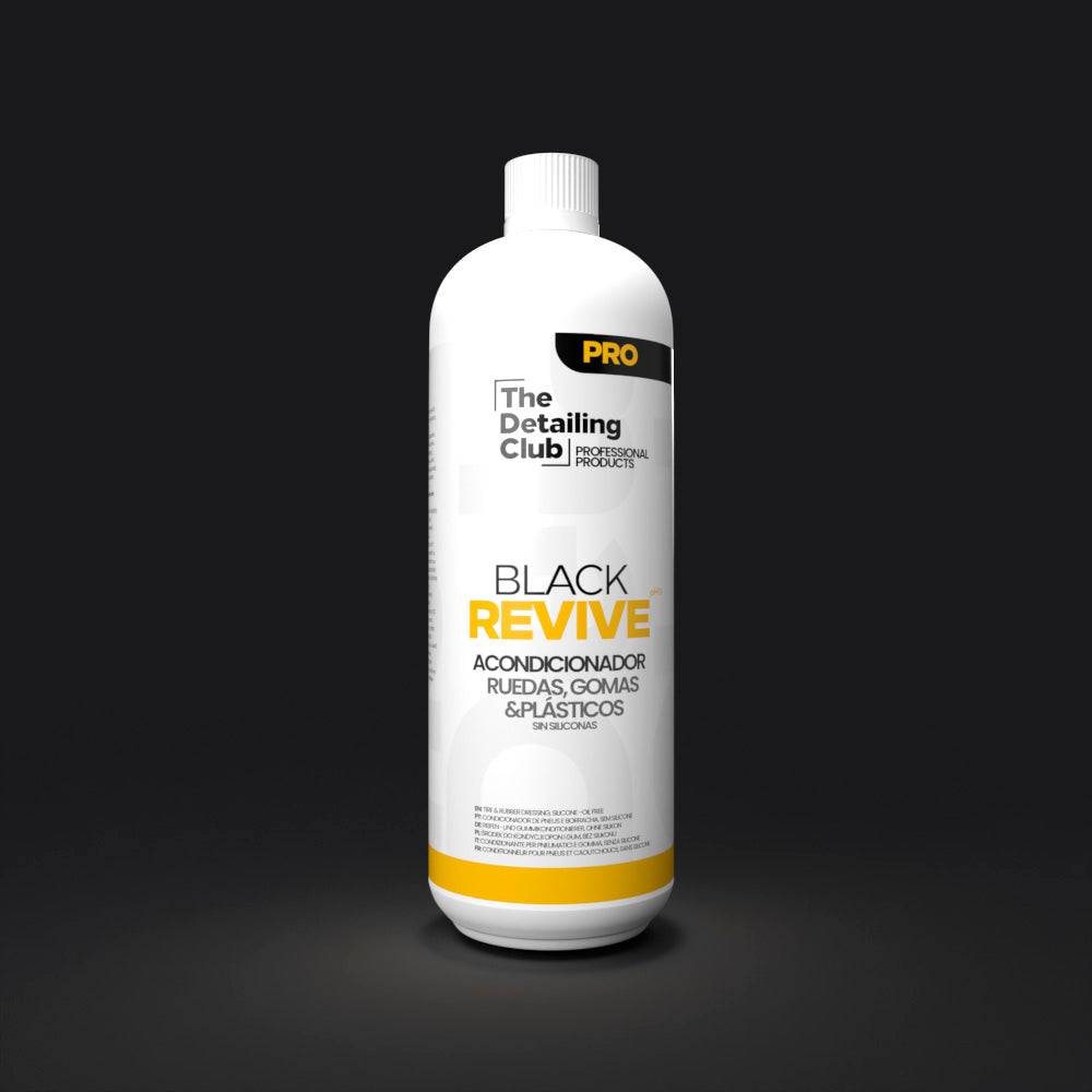 BLACK REVIVE PRO - Restaurador de plásticos y neumáticos