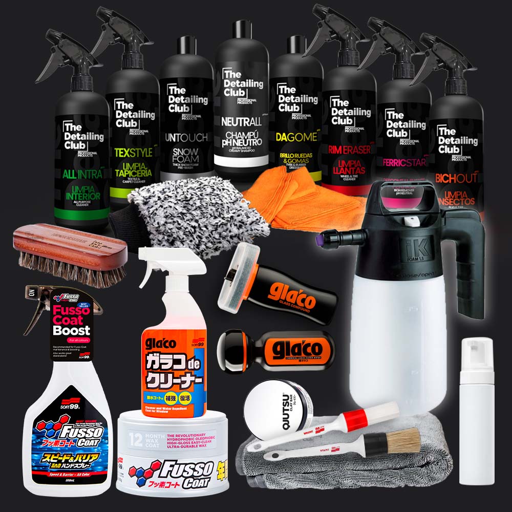 Pack Premium PLUS - Lavado + Descontaminado + Protección + Accesorios